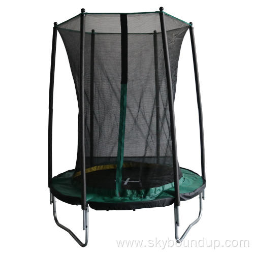 Outdoor Trampoline 6ft for Kids Green